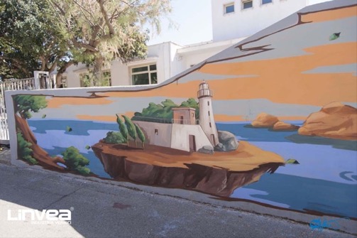 Blue Flow - La street art torna a Ventotene